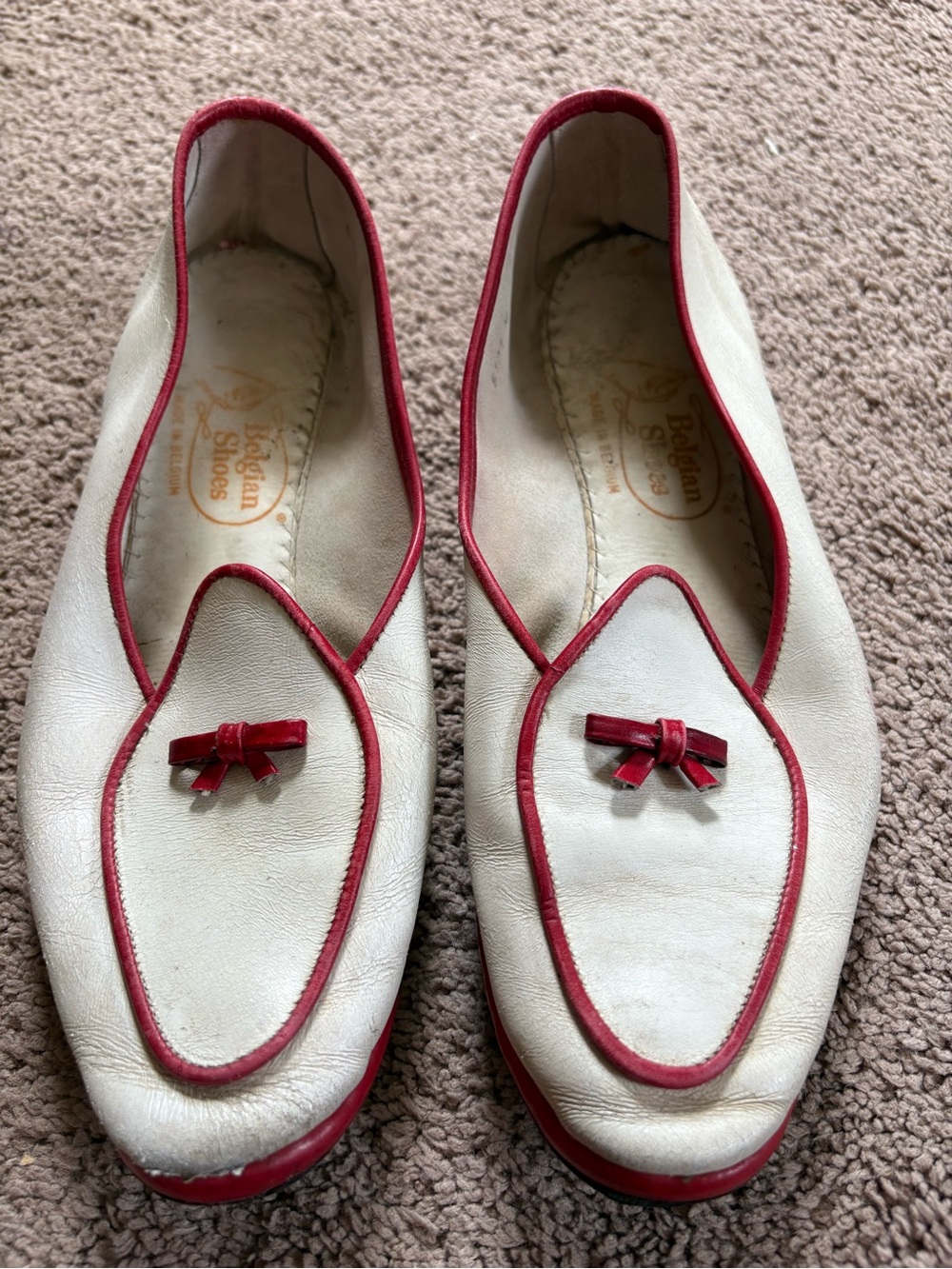 Hand made Belgian Leather Shoes.